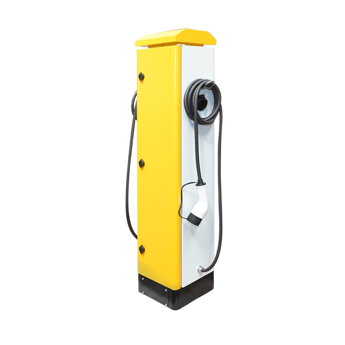 380V charging station, Type 2, 5M, AC 43 KW (2x22KW) with 2 charging connectors