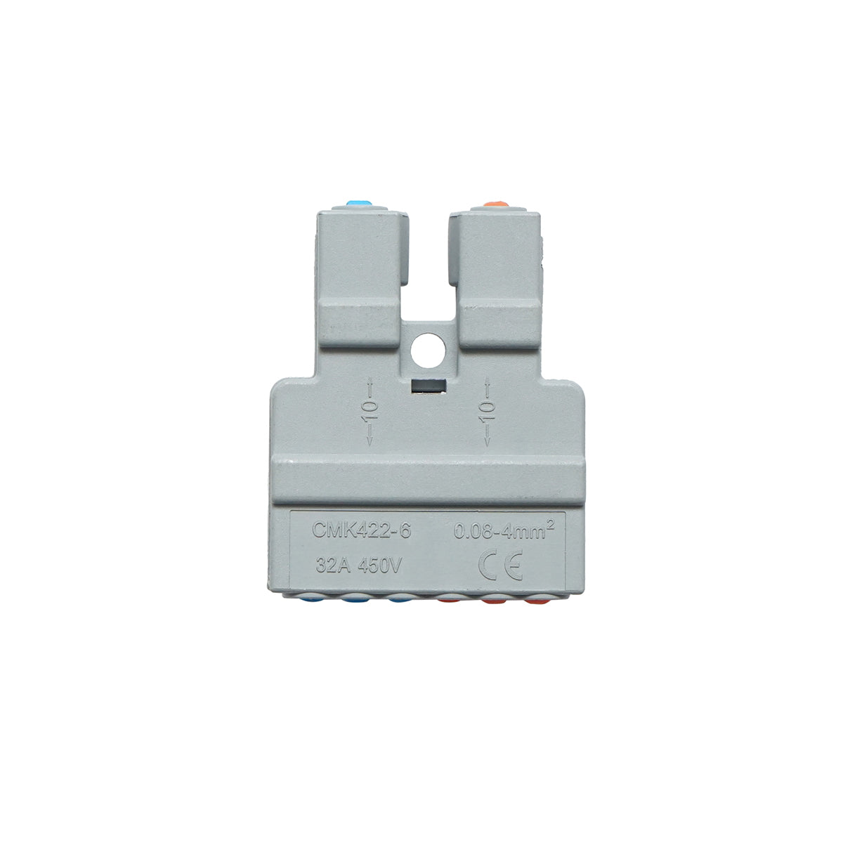 Quick connector cable 32A 450V, 8 poles 0.08-4mm Leader