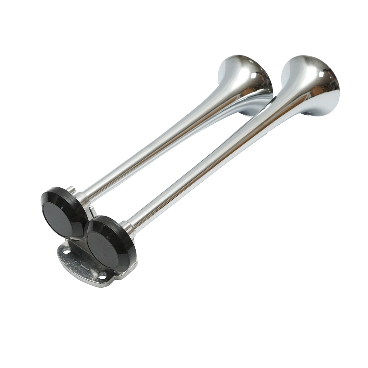 Horn with 2 trumpets, 24V pump and mounting accessories, Breckner Germany