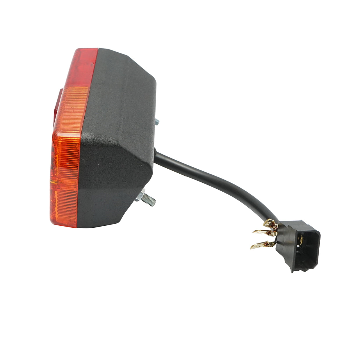 Right rear stop lamp for Massey Ferguson, New Holland 184x76x70mm OEM code 1674074M91