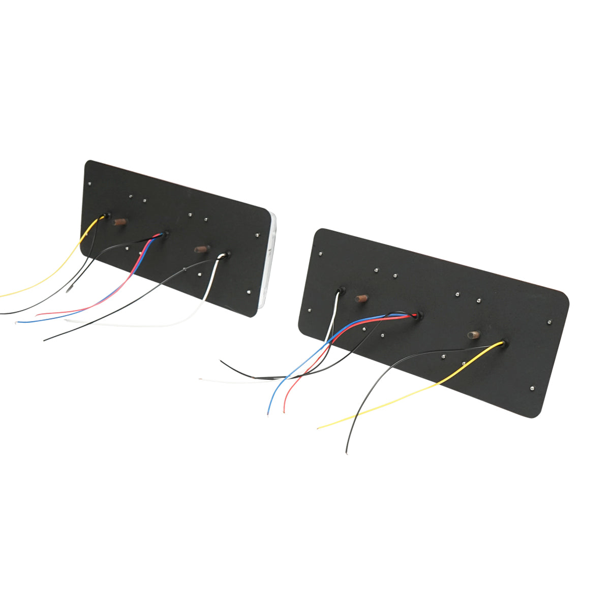 LED rear stop lamps with 3 functions 12V - 24V. 330x140mm. Breckner Germany