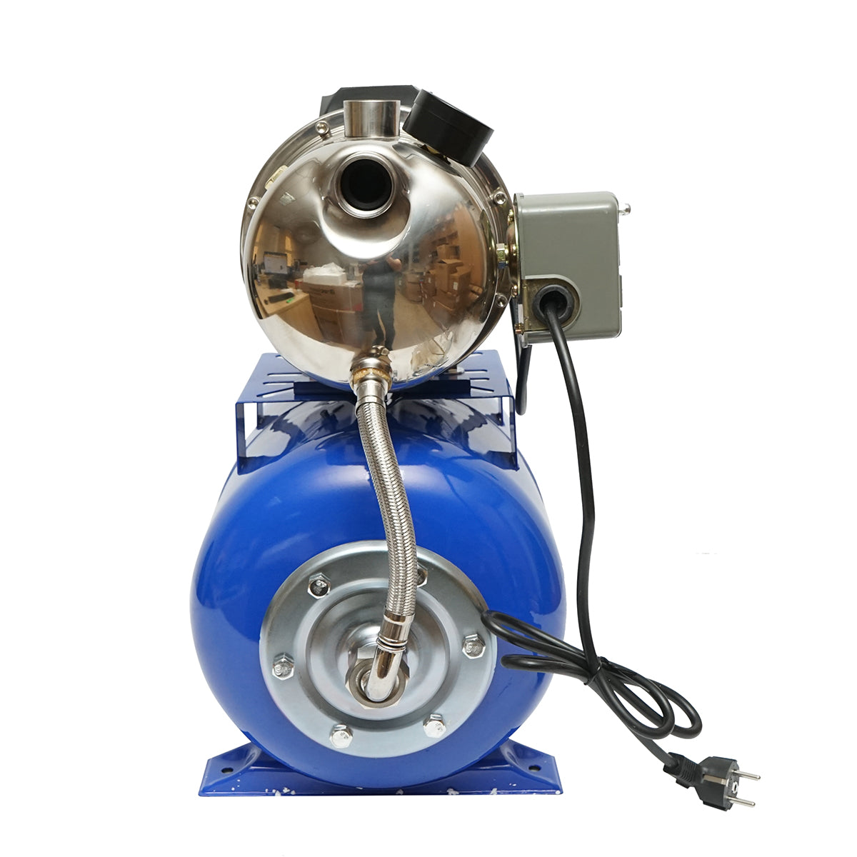 Water hydrofor 550W 220V, flow rate 45 L/min, H35m, 24L tank, speed 2850 r/min AUTOJS80S Breckner Germany