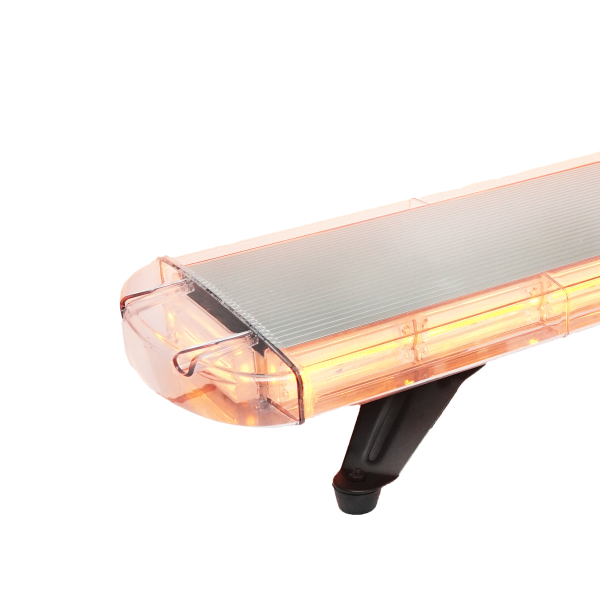 12V lighted beacon ramp with 22 yellow light modules 1180x210x64mm Breckner Germany