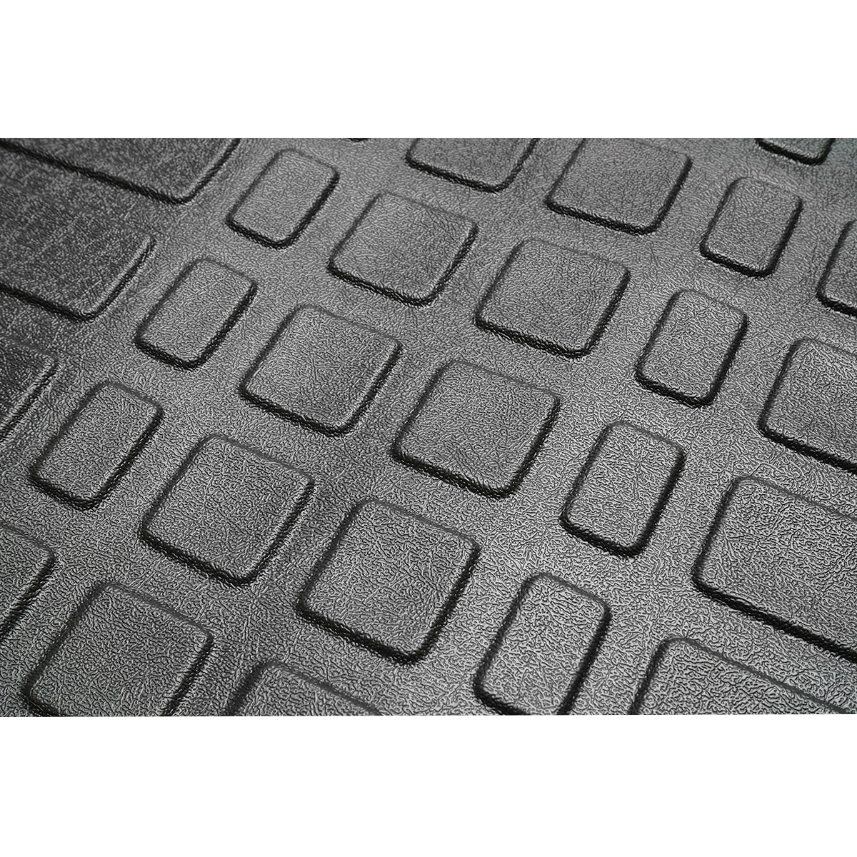 Rubber boot mat for Dacia Dokker combi, manufactured from 2013 onwards.
