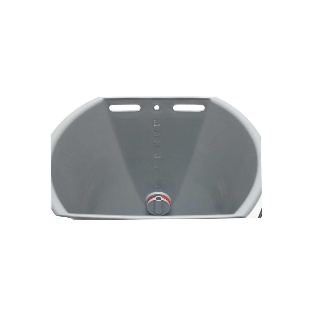 Water feeder - 8L bucket with 1 nipple for feeding calves