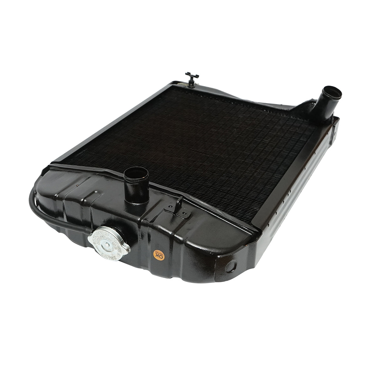 Water cooling radiator for Perkins engine for Massey Ferguson series 35 OEM code 150-3, 186732M91, 894319M91, 894319M92, 894355M92 Breckner Germany