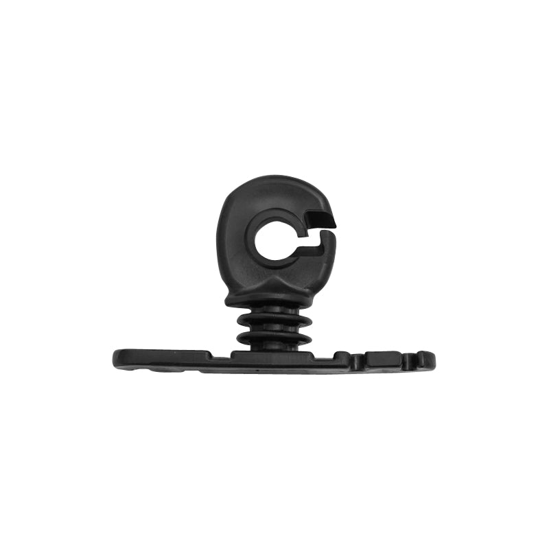 Electric fence insulator with special mounting