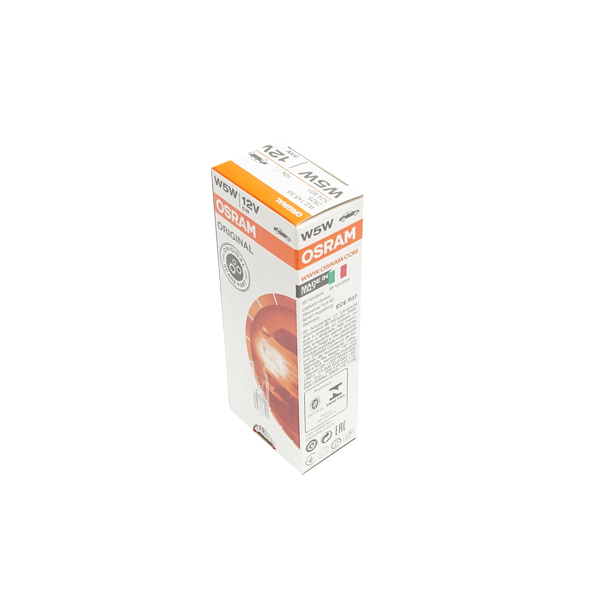 5W/12V W2.1x9.5D bulb without socket Osram