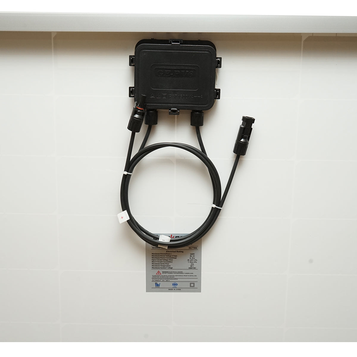 240W Breckner Germany solar panel, monocrystalline photovoltaic 1350x808x35 mm