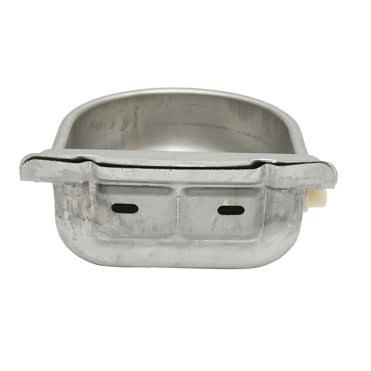 Stainless steel waterer 2L with float, constant level 270x250x230mm Breckner Germany