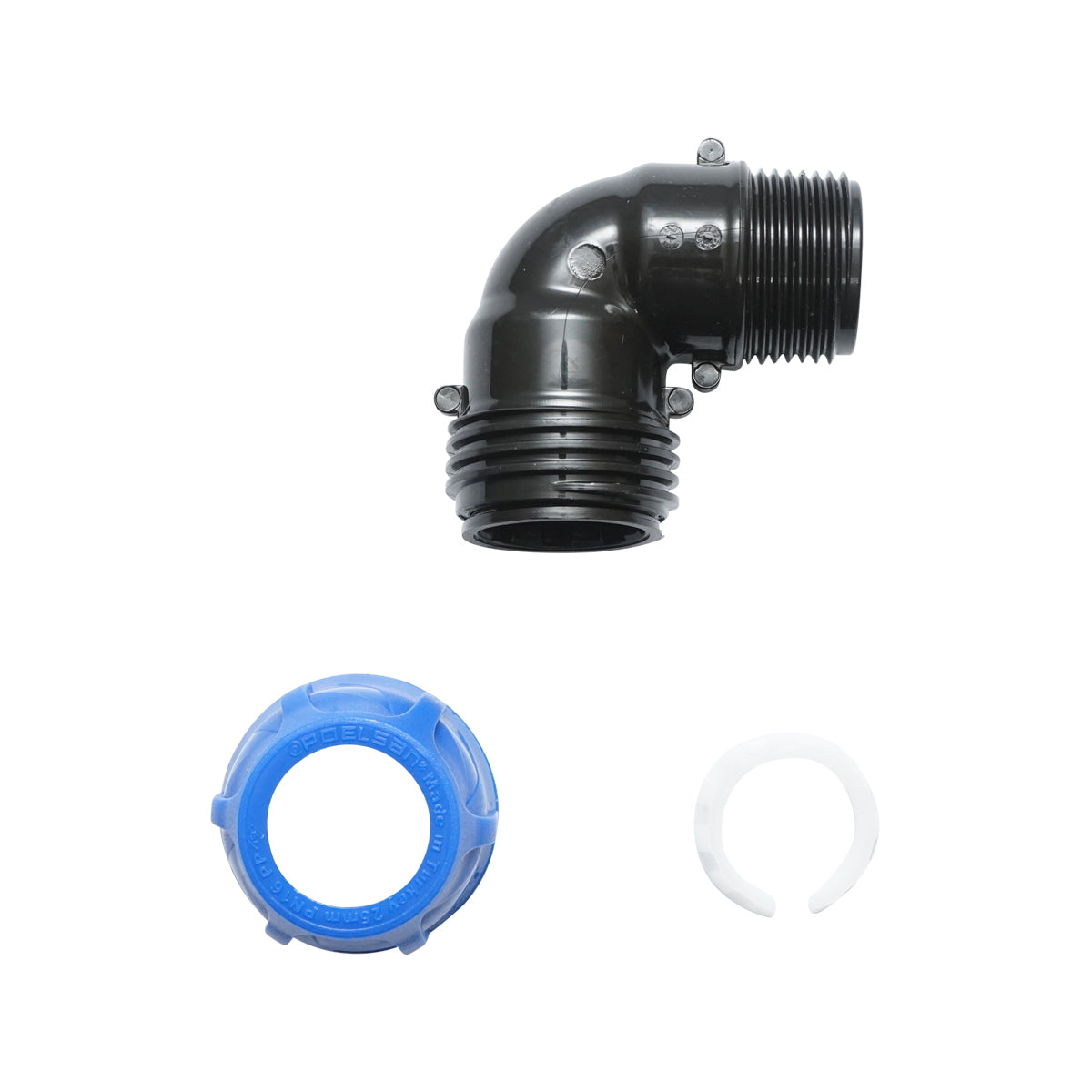 Compression fitting with external thread D25mmx1 toll, PN16 for irrigation systems