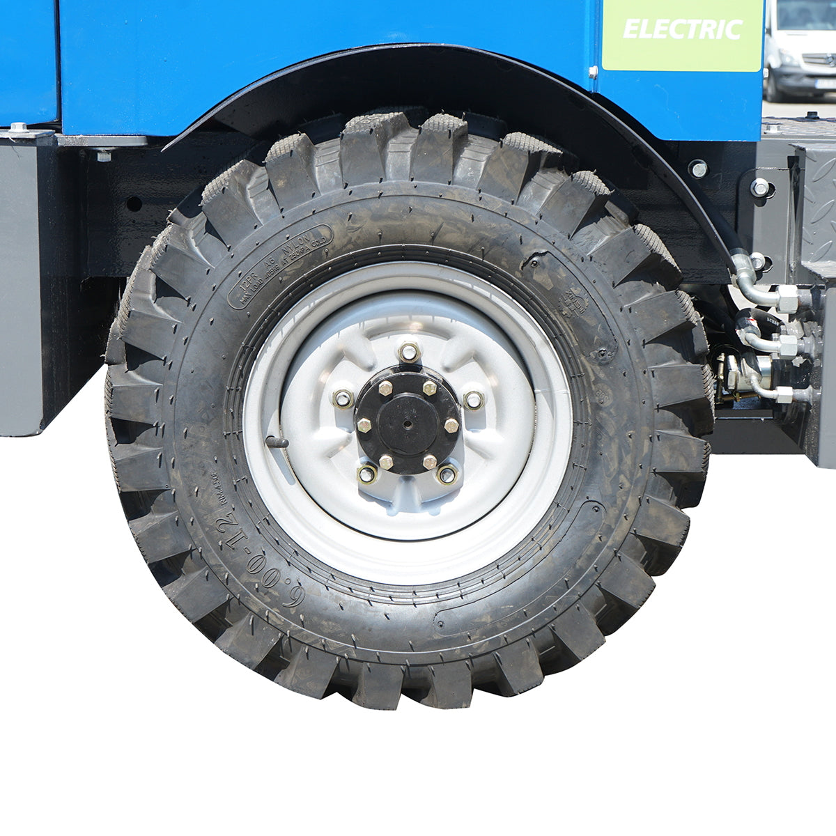 Electric front loader, WOLA 0.4T, 60V, bucket 0.2m3