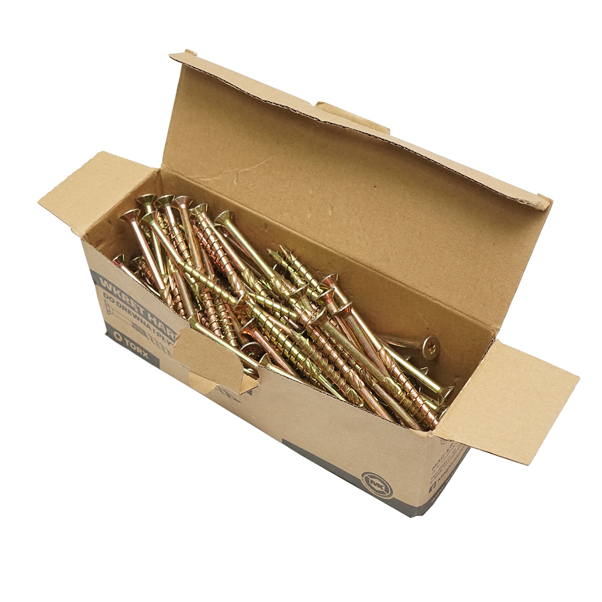 Self-tapping wood screw with a countersunk head 8x120mm torx type TX40, 100 pcs/box