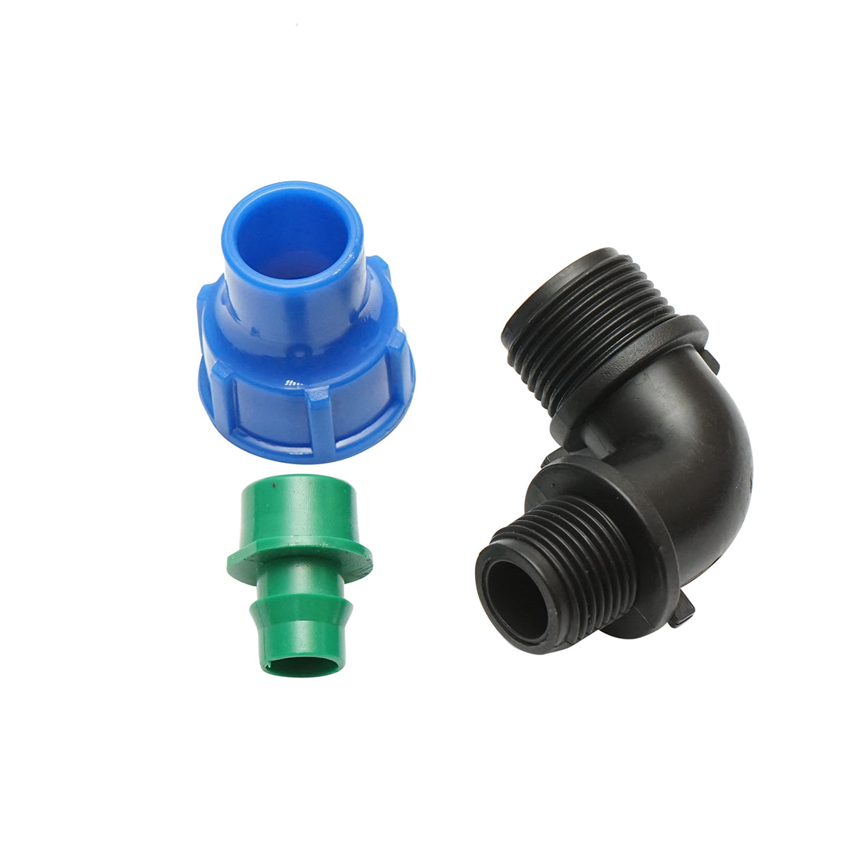 Cot compression fitting with external thread D16mmx1/2 for irrigation systems