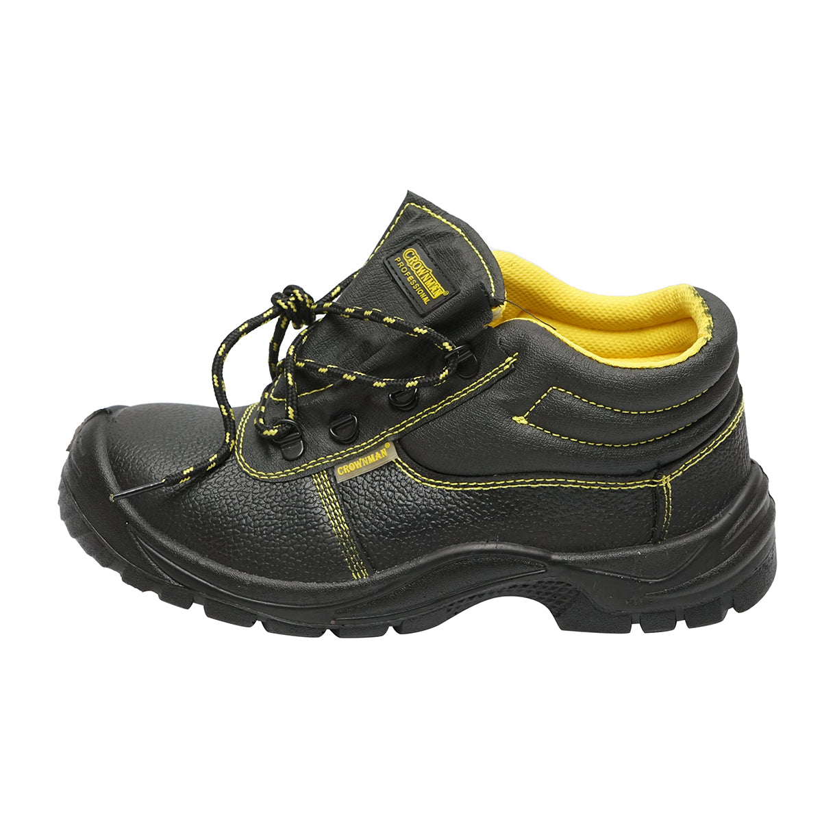 Protective boots with toe cap and steel sole insert, size 40 Crownman
