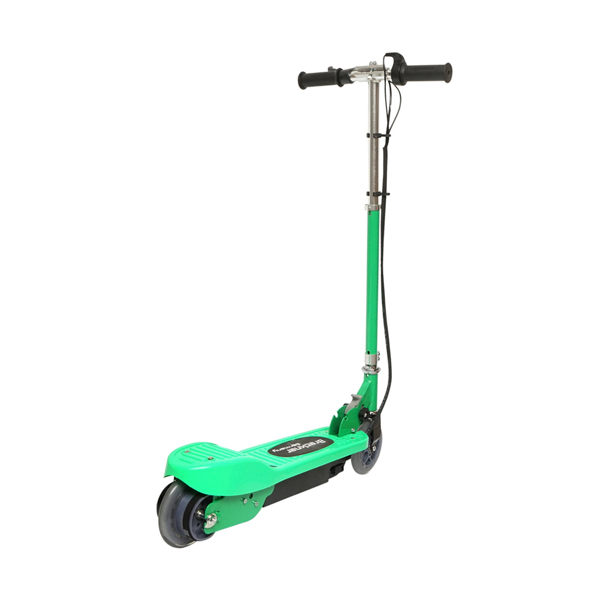 Green electric scooter 120W 24V 4.5Ah for children, maximum weight 65Kg, maximum speed 12km/h Breckner Germany
