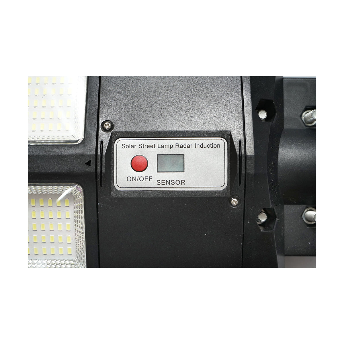 Solar LED lamp 200W street lighting 6500K with solar panel, remote control, motion sensor Breckner Germany