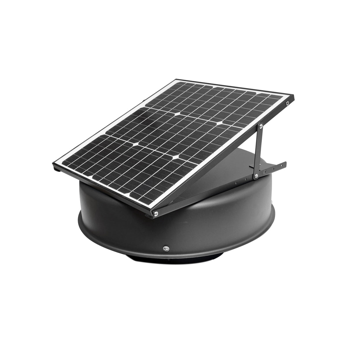 Axial ceiling fan 300mm with solar panel 2100m3/h Breckner Germany