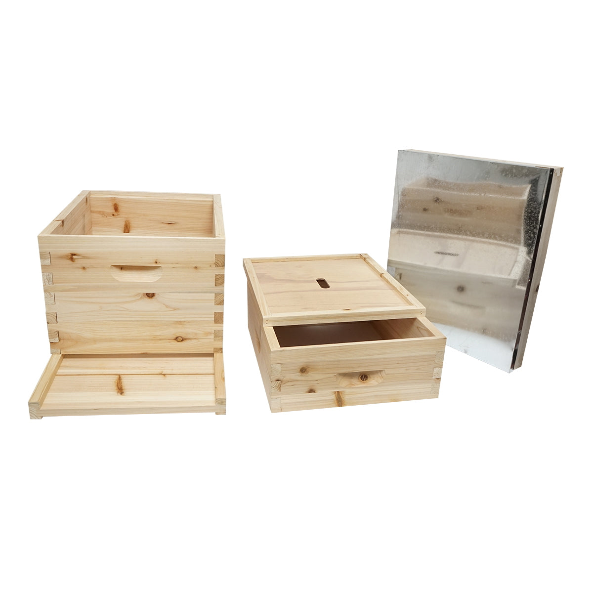 Wooden bee hive, Dadant, 500x430x310mm