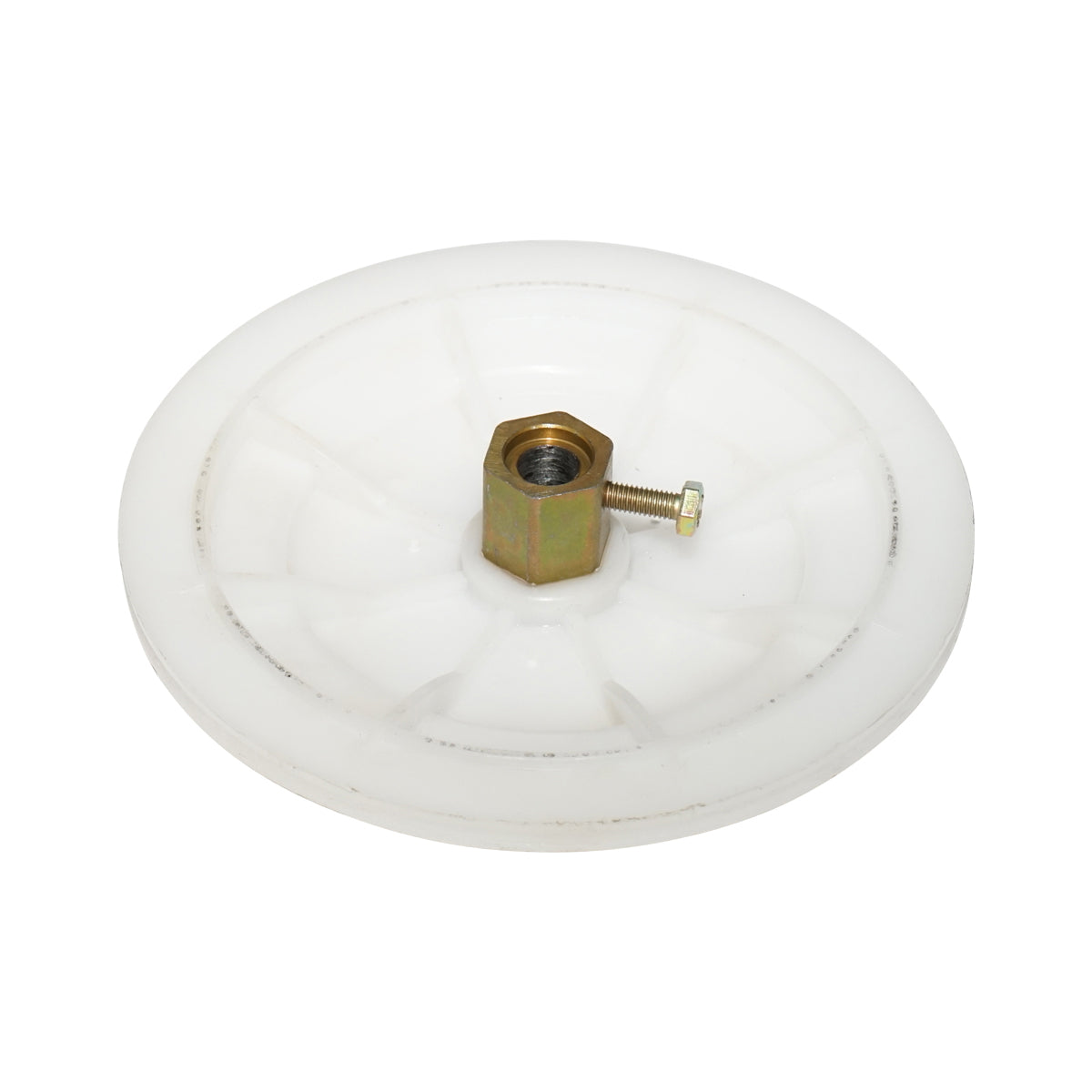 Plastic string pulley for the baler 9YK