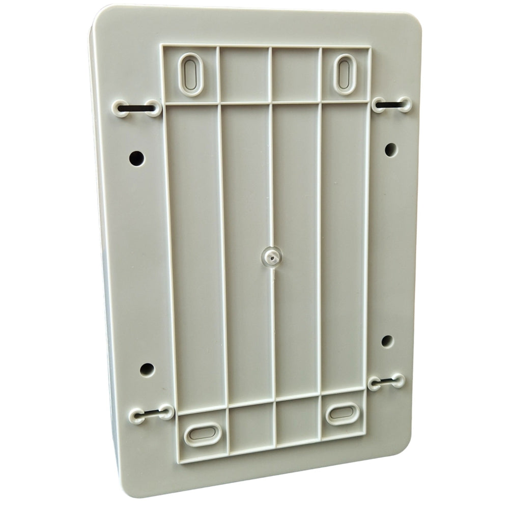 Applied fuse box 1 row, 4 modules, IP65, 210x140x100mm Ebasee