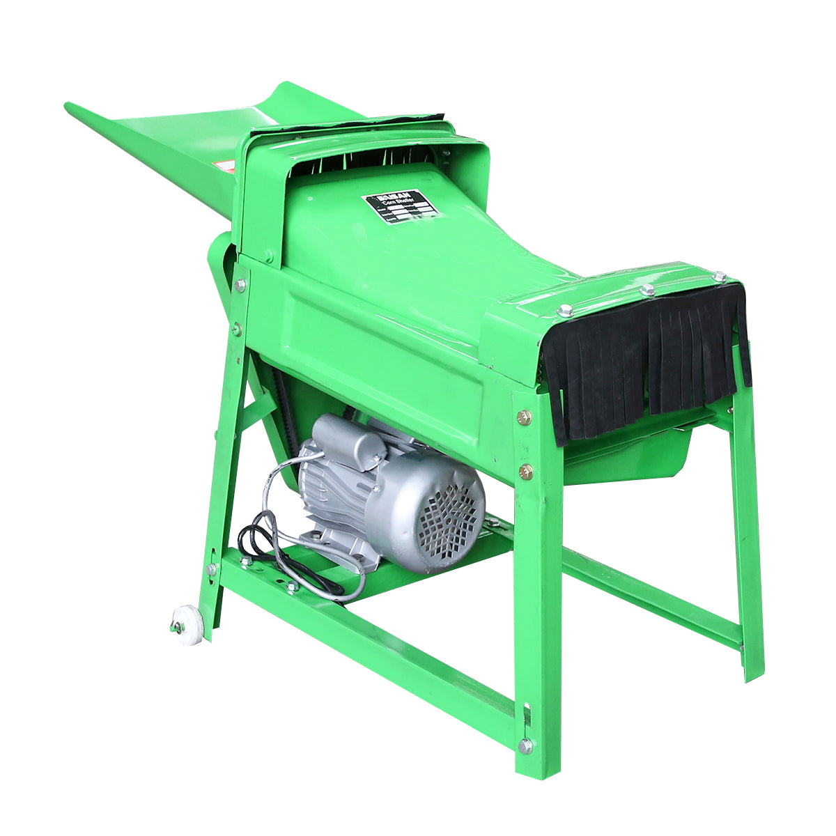 220V/50Hz 950W electric corn cleaning machine, efficiency 1800Kg/h, IP44 protection 910x360x700mm Baisan
