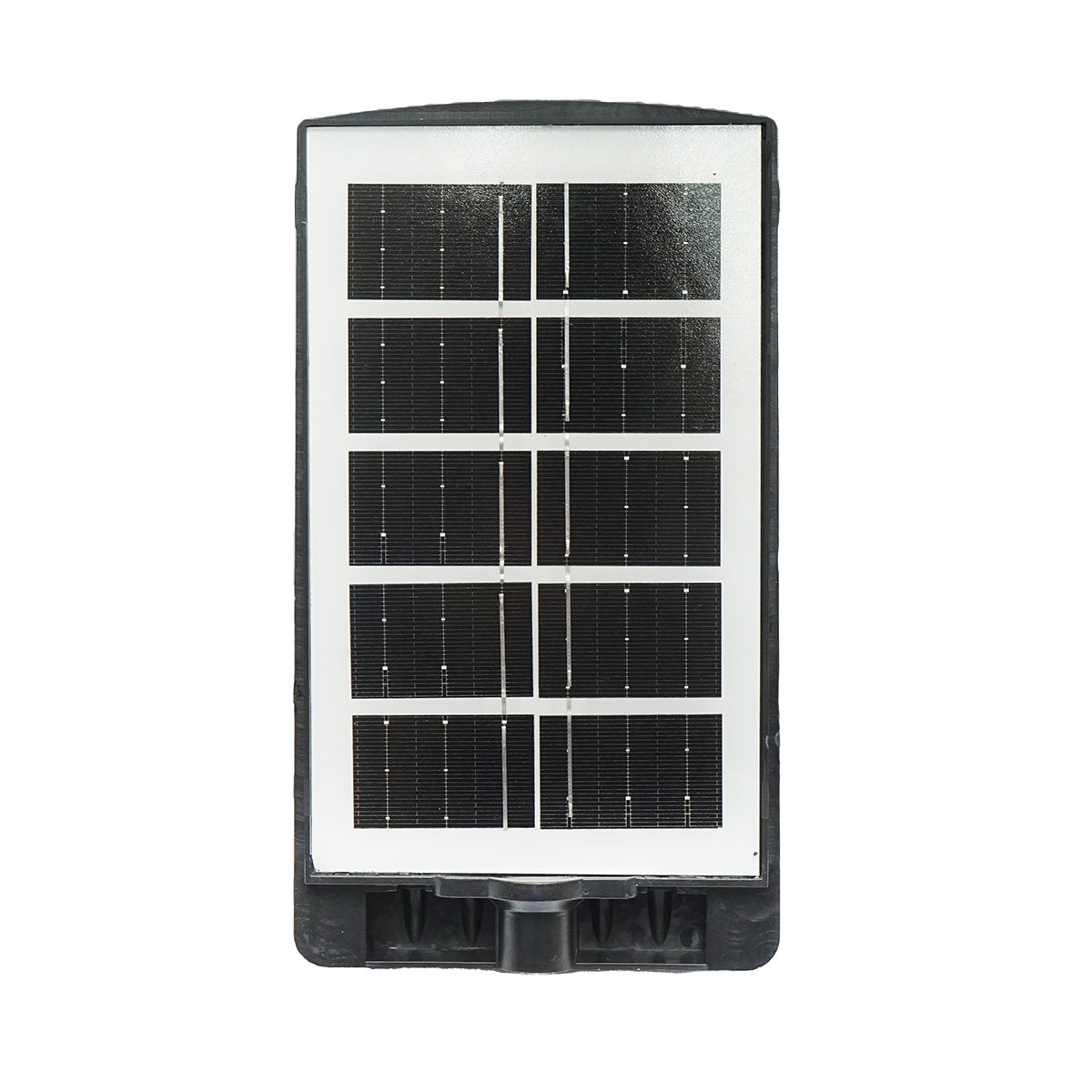 100W LED solar lamp with 3W solar panel, LifePo4 battery 3.2V/3Ah, 6500K, 187lm with 250mm mounting arm, motion sensor IP65 Breckner Germany