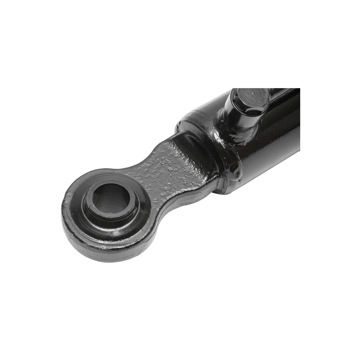 Hydraulic central drawbar with quick coupling, category 2-2, quick coupling, 700mm closed, stroke 350mm