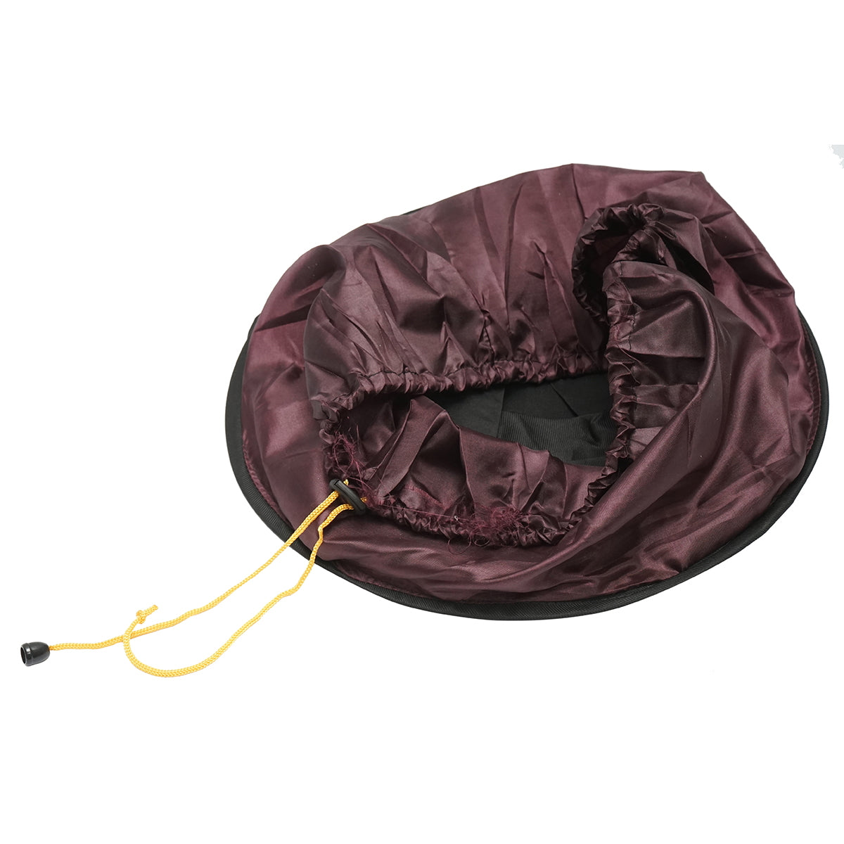 Bag with a rope for catching a swarm of bees