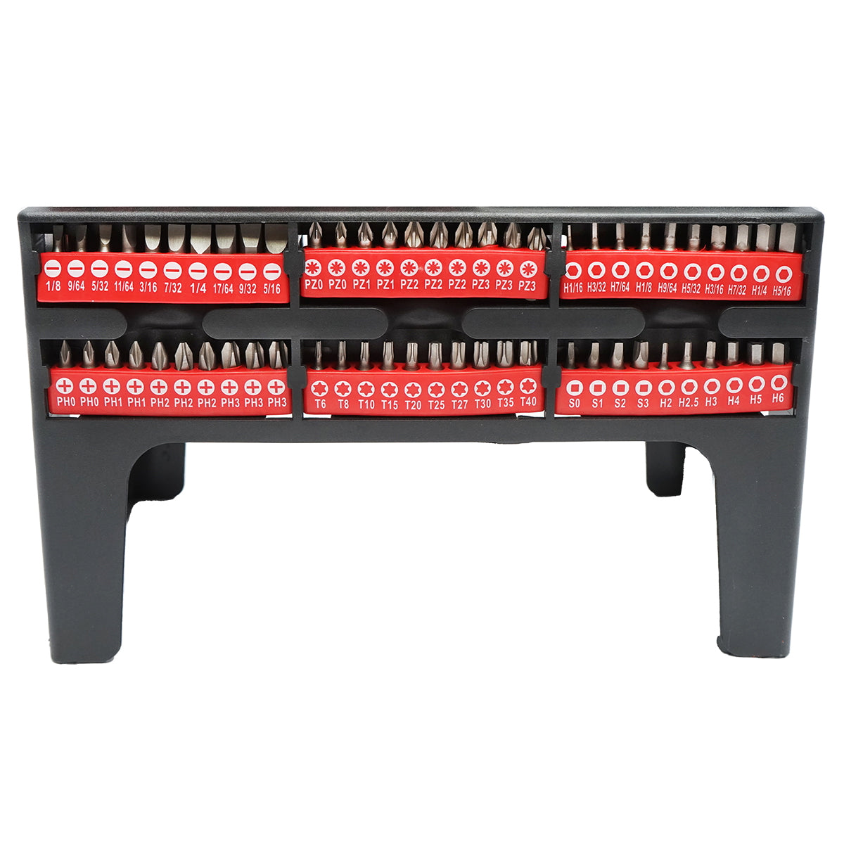 Set of 100 screwdrivers and bits Breckner Germany