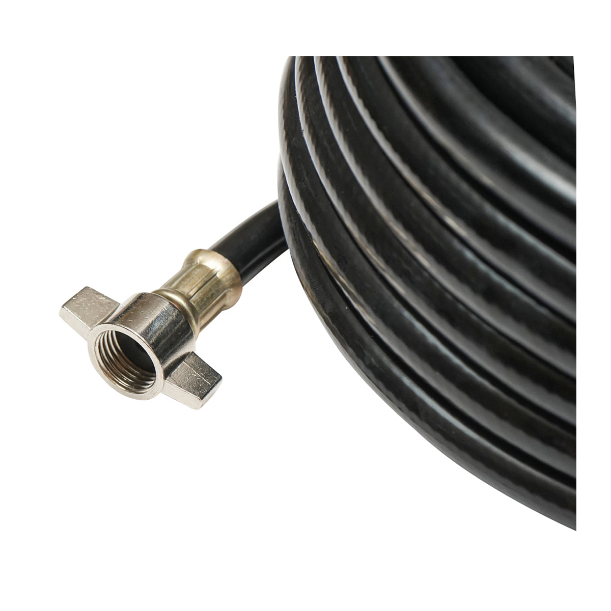 13m tire inflation hose with gun and external manometer 10.5mm diameter