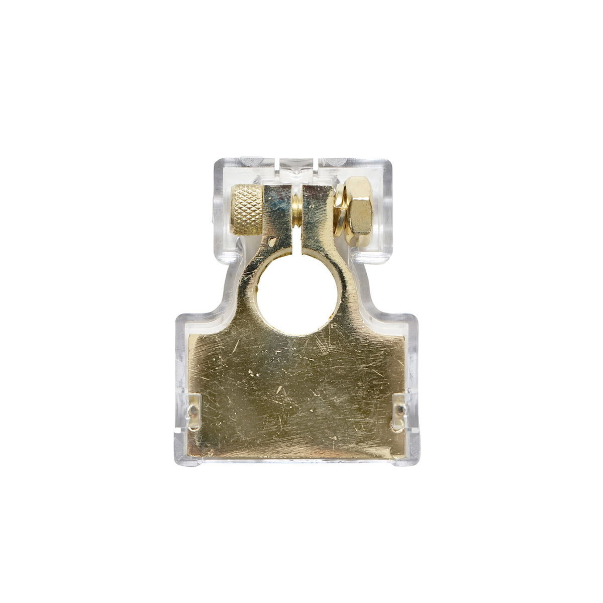 Terminal, 18mm battery terminal with transparent cap Breckner Germany