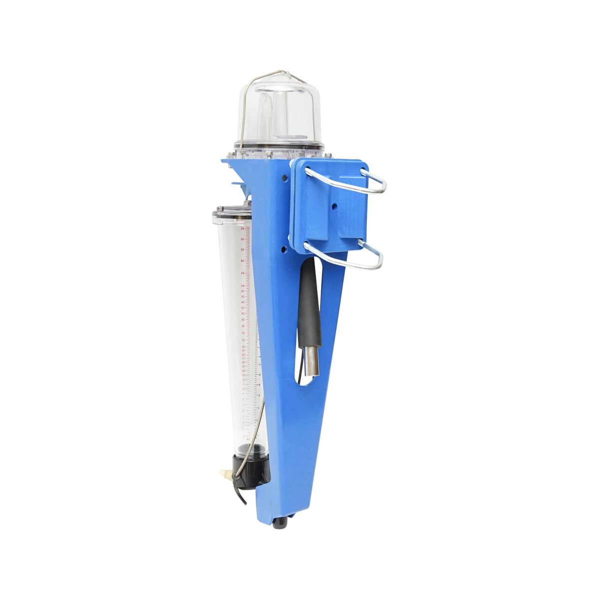 Device for measuring the amount of milk extracted