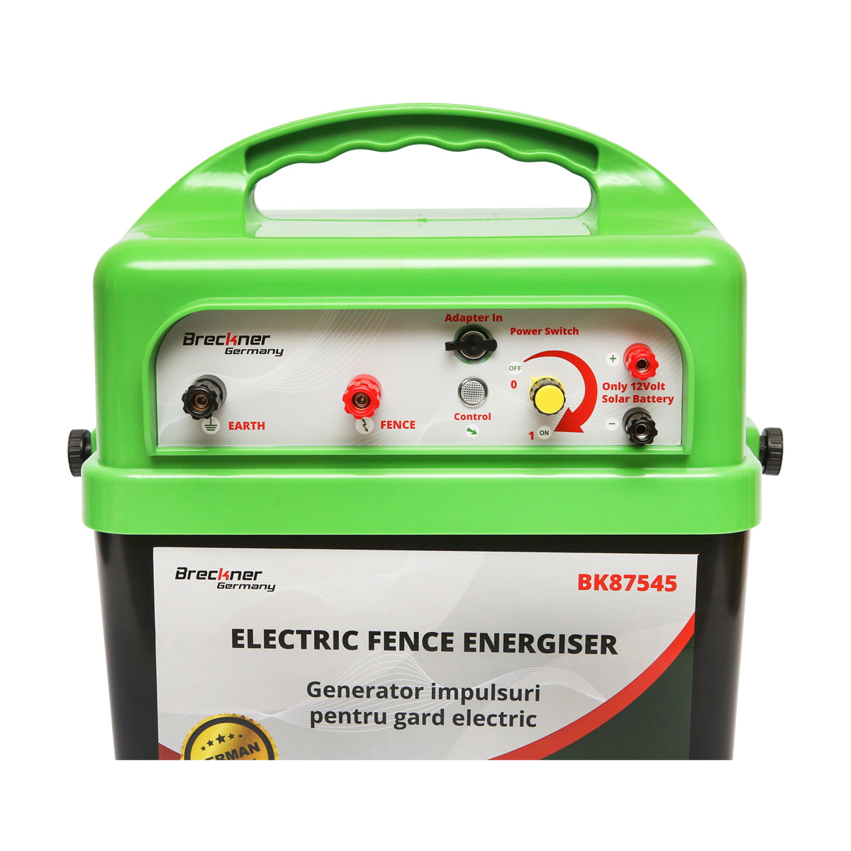 DC 220V/AC 12V pulse generator device 6.2 Joule, 40 km electric fence Breckner Germany