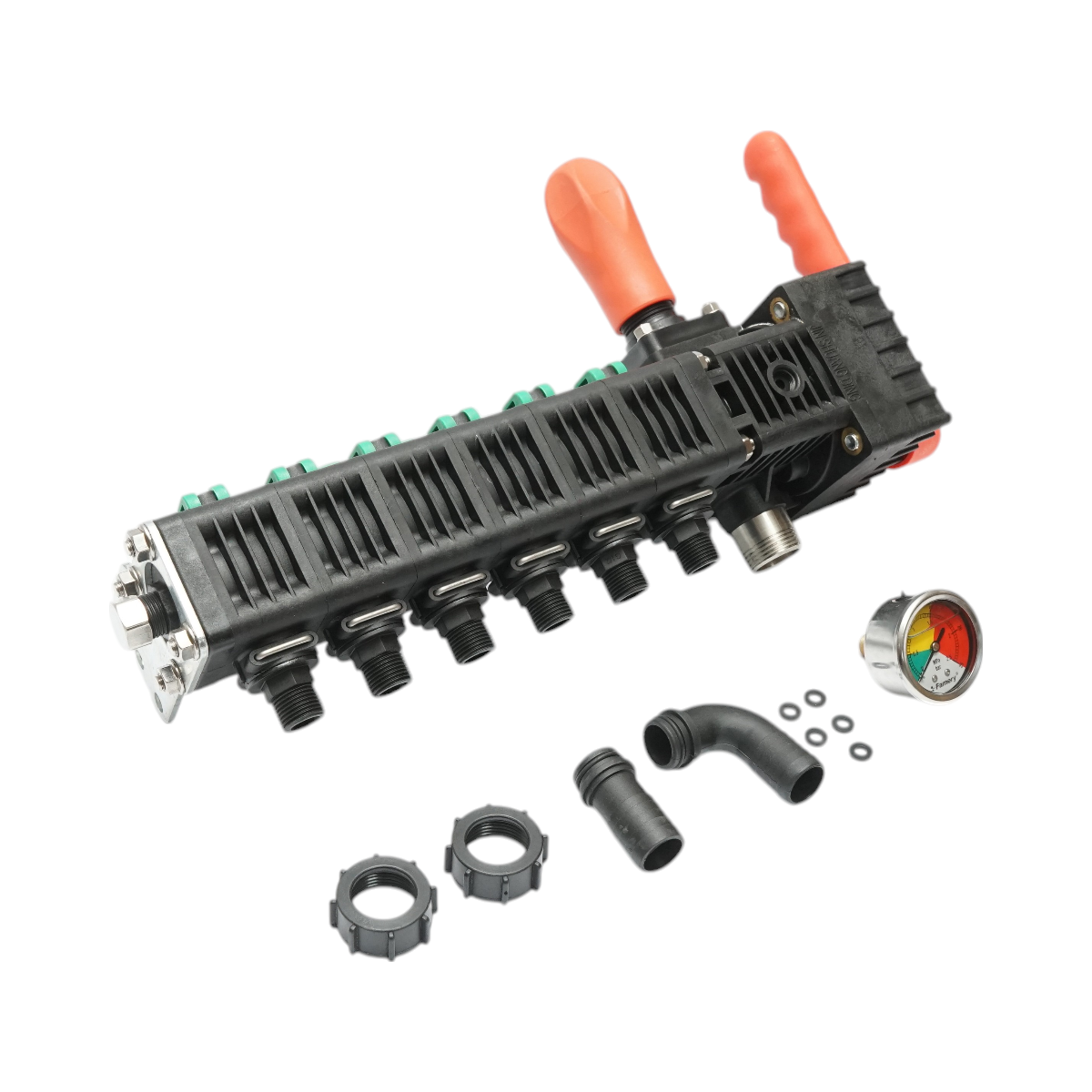 Herbicide distributor with 6 horsepower, glycerin manometer 25 bar