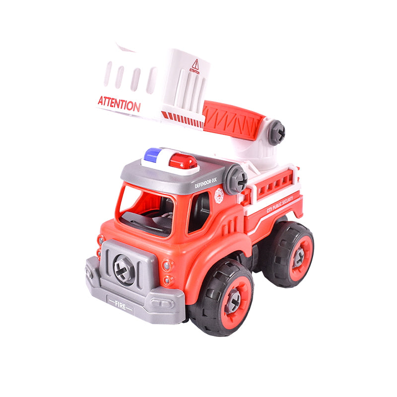 Remote control toy fire truck