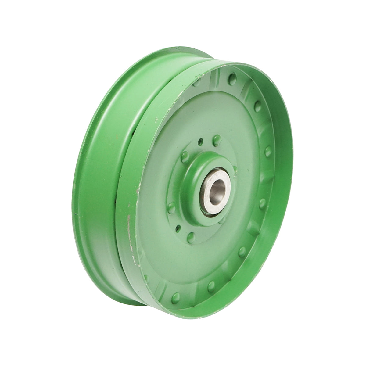 Belt tensioner pulley for John Deere combine OEM code AH221938 Breckner Germany