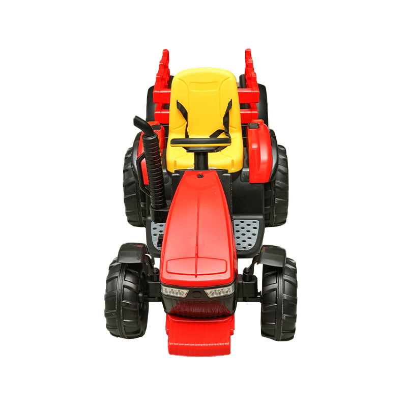 Electric tractor with remote control trailer and battery for children toy 1980x610x650mm