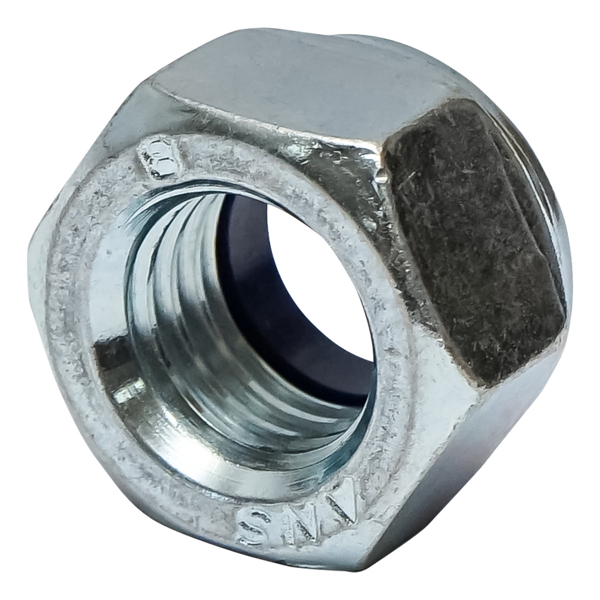 Zinc-coated self-locking nut DIN 985 M18x1.5 G8 100 pieces/bag