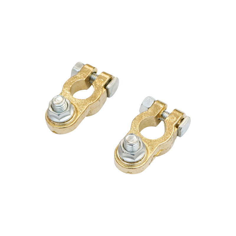 Copper battery terminals Cu+++ HD with screw Heavy Duty Breckner Germany