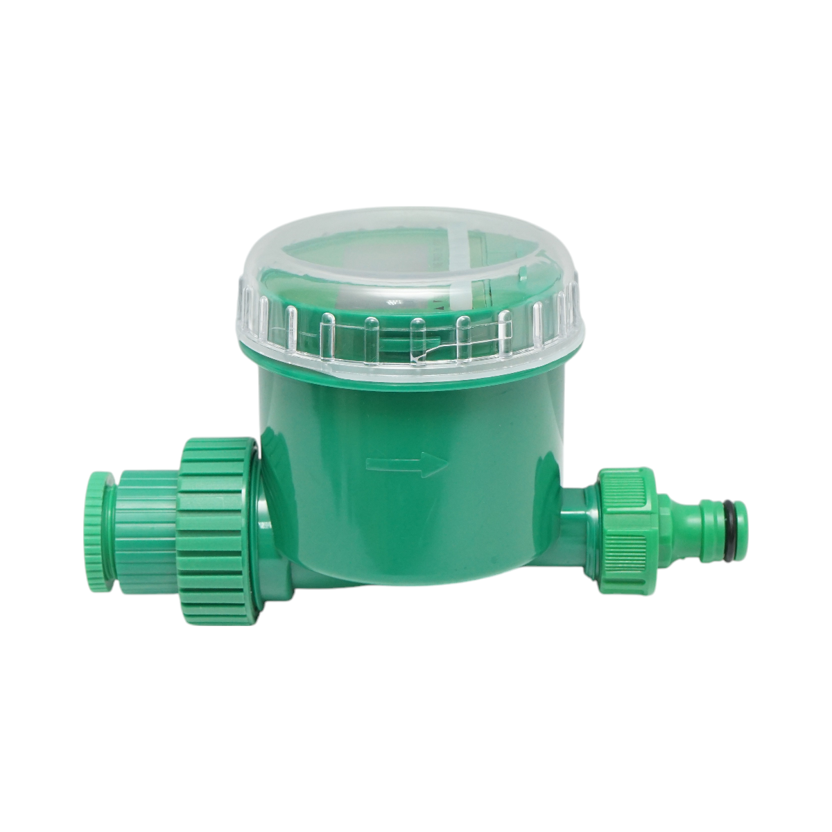 Complete drip irrigation kit with 25m hose, timer, nozzles, connectors, 100 stakes.