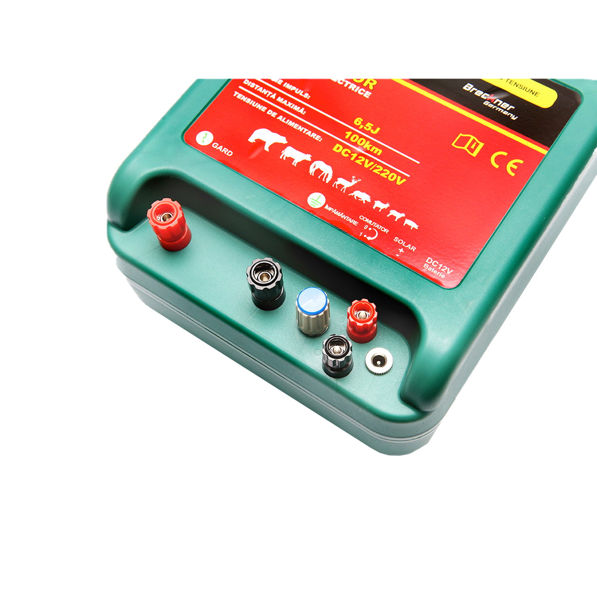 DC12/220V 6.5 Joule pulse generator, 100Km for electric fence Breckner Germany