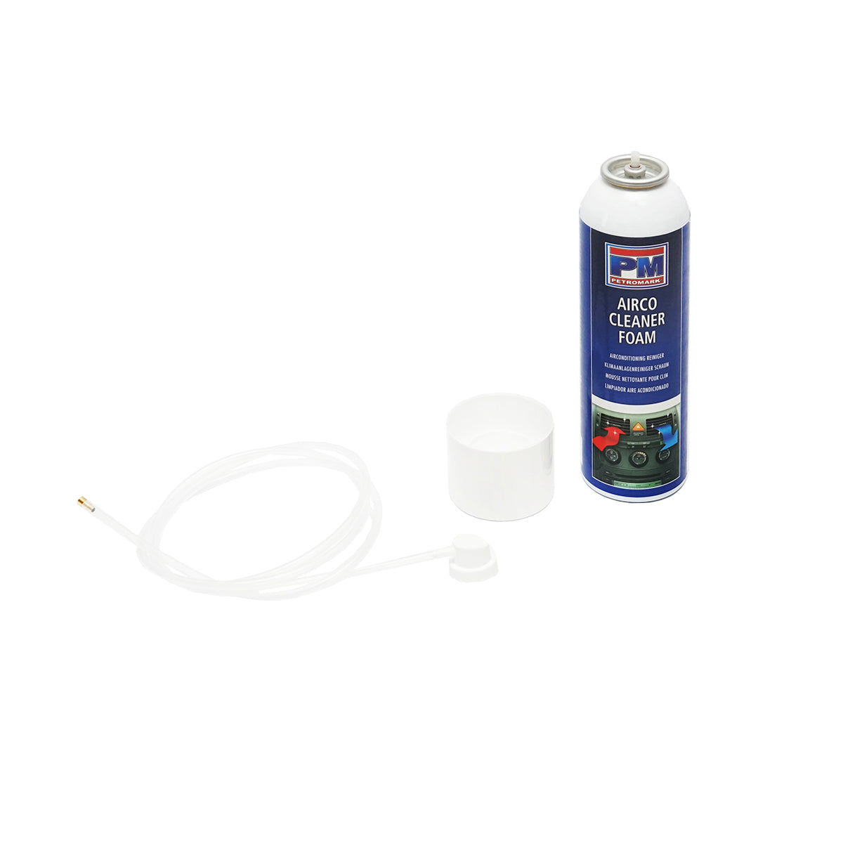Air conditioning system cleaning spray