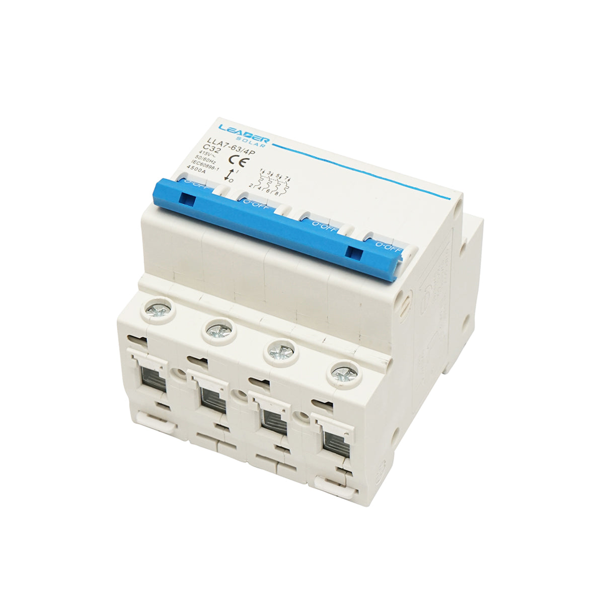 Automatic circuit breaker type 4P-32A-415VAC Leader