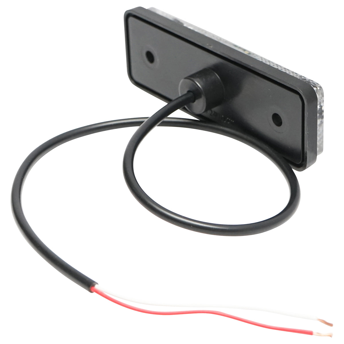 White side marker lamp with LED 24V