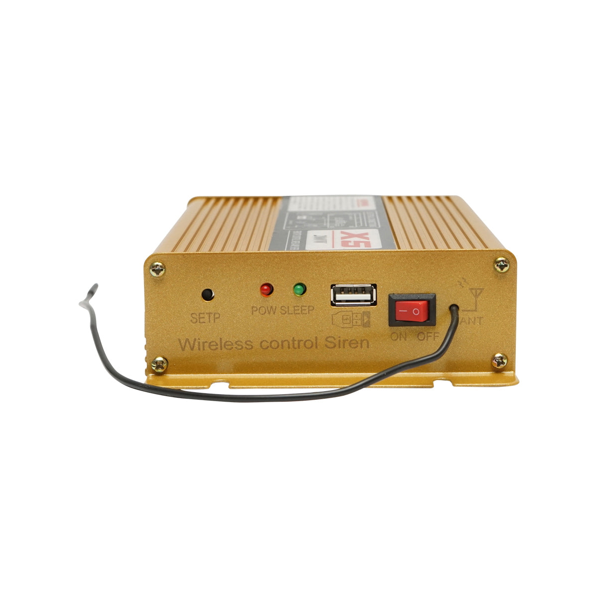 Wireless siren with speaker and microphone 12V 200W Breckner Germany