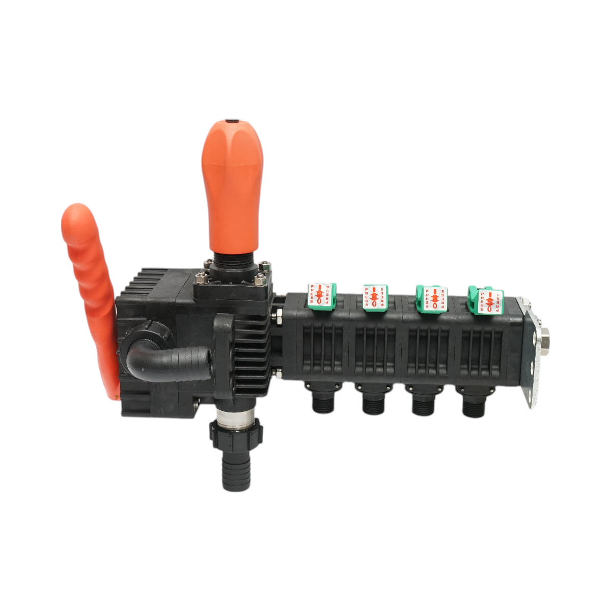 Herbicide distributor with 4 horse power, glycerin manometer 25 bar