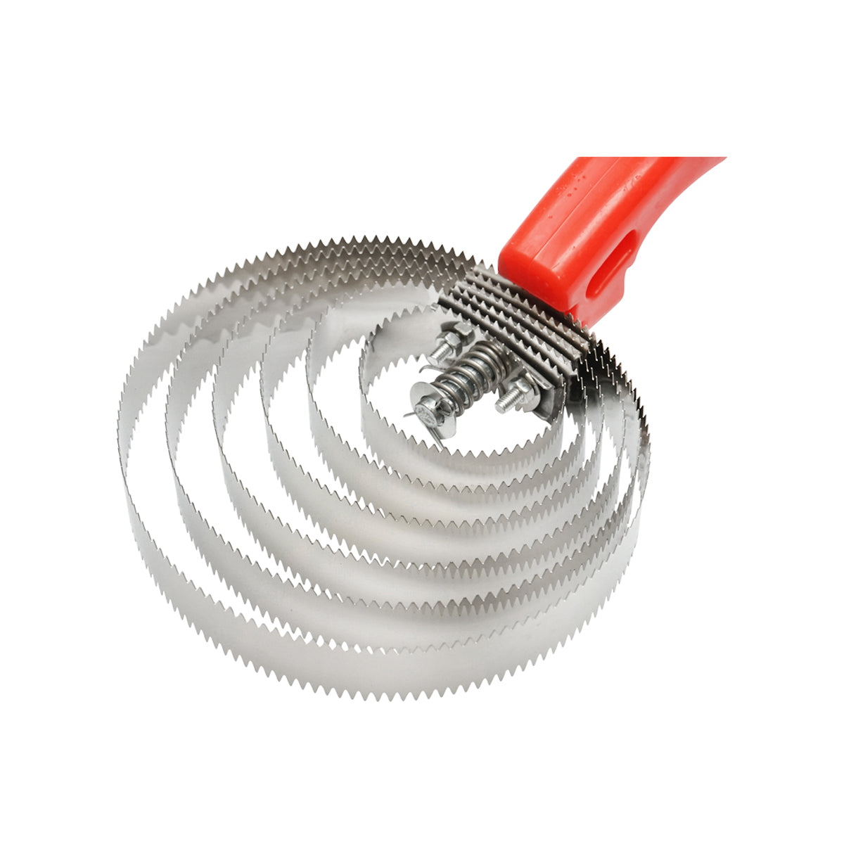 Spiral metal wire brush for horses 230x105mm Breckner Germany