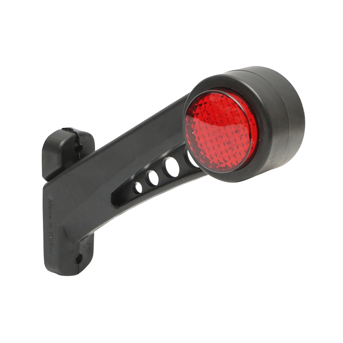 Set of side marker lamps with LED 12-24V, red-white, flexible PVC Breckner Germany