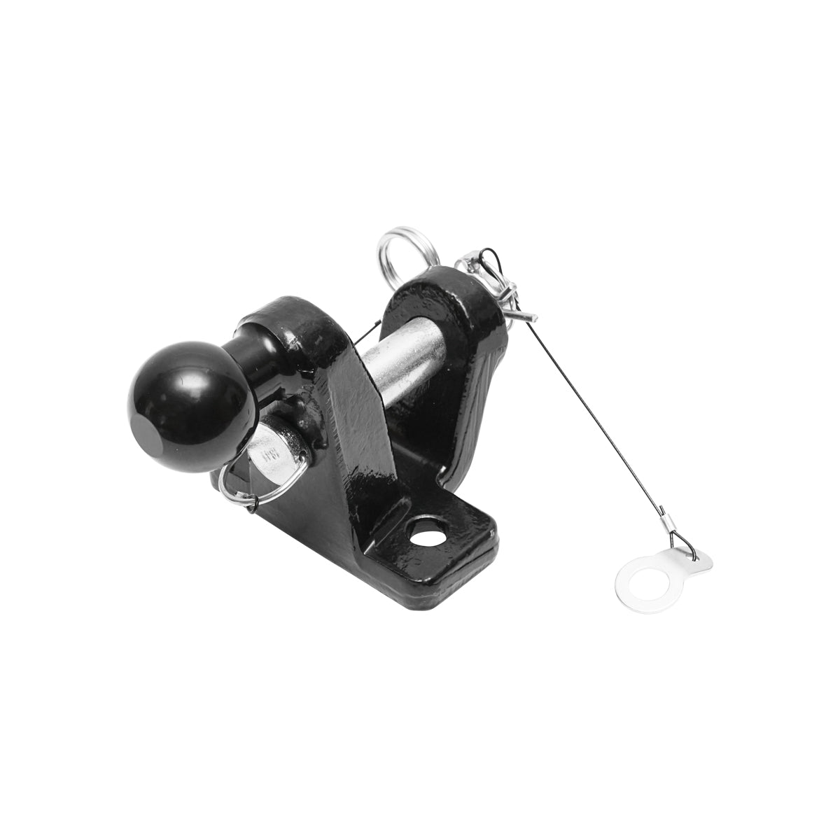 Coupling trailer with bolt, ball and safety, maximum weight 3500kg.